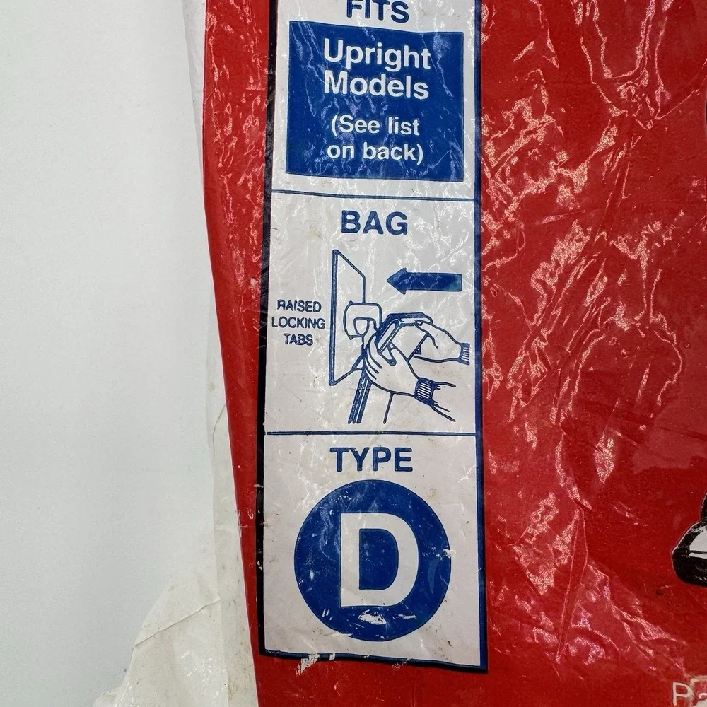 1 DIRT‎ DEVIL Type D Vacuum Cleaner Bags Vintage 1996 For Upright Vacuum
